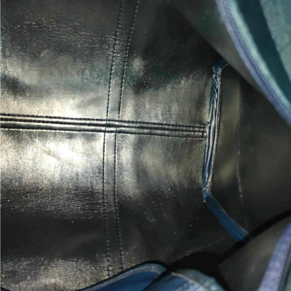 Dior Blue Oblique Monogram Boston Navy Duffle 40cm - Picture 14 of 15